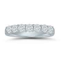 LD70819 ladies wedding band with 3/4 ctw. diamonds