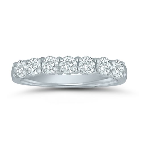 LD70819 ladies wedding band with 3/4 ctw. diamonds