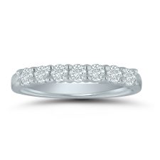 LD70885 ladies wedding band with 1/2 ctw. diamonds