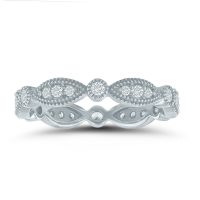 LD71068 ladies wedding band with 3/8 ctw. diamonds