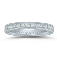 LD71700 ladies wedding band with 5/8 ctw. diamonds