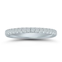 LD71835 ladies wedding band with 1/3 ctw. diamonds