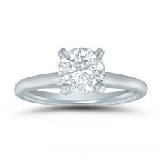 Solitaire semi-mount engagement ring E70095