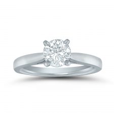Solitaire semi-mount engagement ring E70643