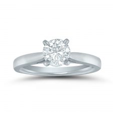 Solitaire semi-mount engagement ring E70643