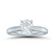 Solitaire semi-mount engagement ring E70708