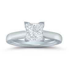 Solitaire semi-mount engagement ring E70843
