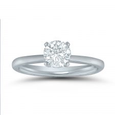 Solitaire semi-mount engagement ring E71001