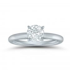 Solitaire semi-mount engagement ring E71009