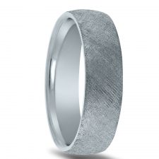 Florentine wedding band finish