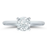 Lieberfarb solitaire engagement ring E70095