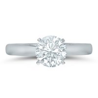 Lieberfarb solitaire engagement ring E70643