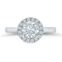 Lieberfarb ladies diamond engagement ring ED70304