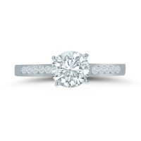 Lieberfarb ladies diamond engagement ring ED70484
