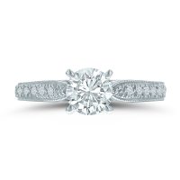Lieberfarb ladies diamond engagement ring ED70737