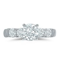 Lieberfarb ladies diamond engagement ring ED70775