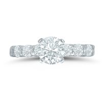 Lieberfarb ladies diamond engagement ring ED70819