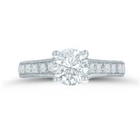 Lieberfarb ladies diamond engagement ring ED70856