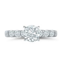 Lieberfarb ladies diamond engagement ring ED70885