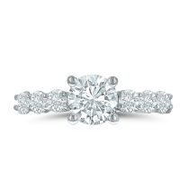 Lieberfarb ladies diamond engagement ring ED70902