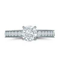 Lieberfarb ladies diamond engagement ring ED70978