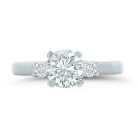 Lieberfarb ladies diamond engagement ring ED71008