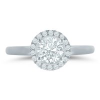 Lieberfarb ladies diamond engagement ring ED71072