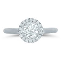 Lieberfarb ladies diamond engagement ring ED71072