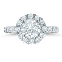 Lieberfarb ladies diamond engagement ring ED77833