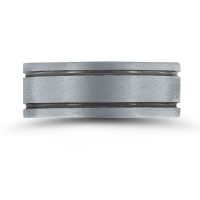 Lieberfarb mens wedding band M76638