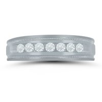 Lieberfarb men's diamond wedding band MD71196