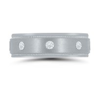 Lieberfarb men's diamond wedding band MD71778