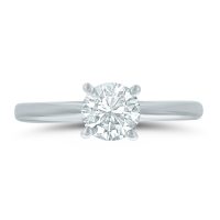 Lieberfarb solitaire engagement ring E70845